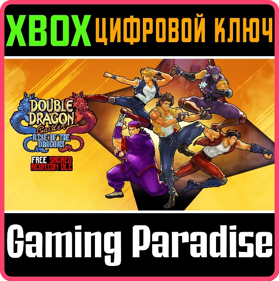DOUBLE DRAGON GAIDEN: RISE OF THE DRAGONS❗XBOX KEY🔑🔑