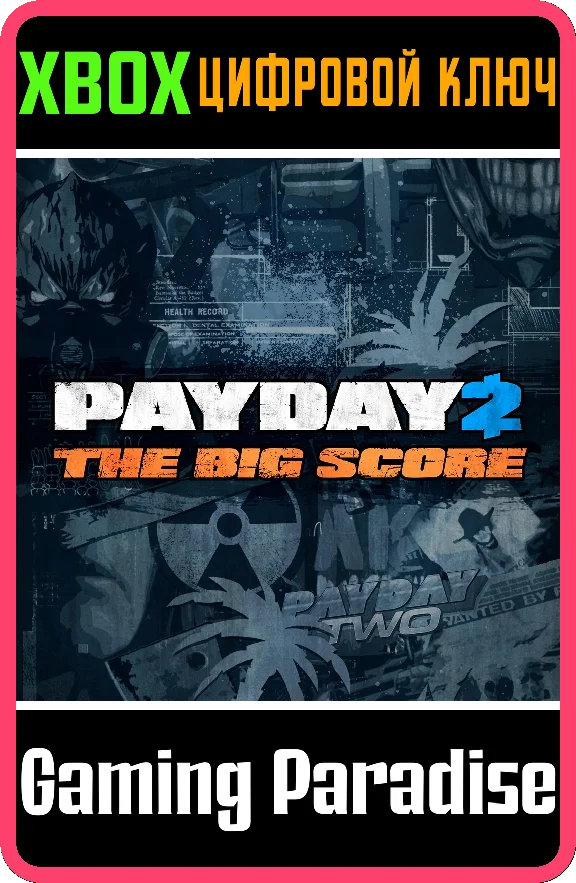 ❗PAYDAY 2 - CRIMEWAVE EDITION - THE BIG SCORE DLC❗XBOX❗