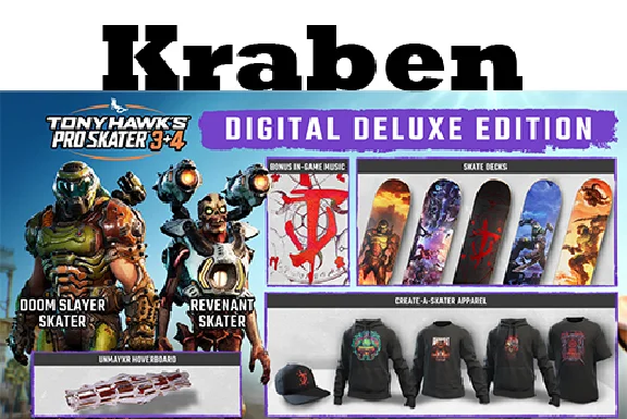 Tony Hawk´s™ Pro Skater™ 3 + 4 - Digital Deluxe Edition
