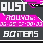 RUST SKINS✦TWITCH DROPS✦Round 35+36+37+38+39✦60 ITEMS🎁