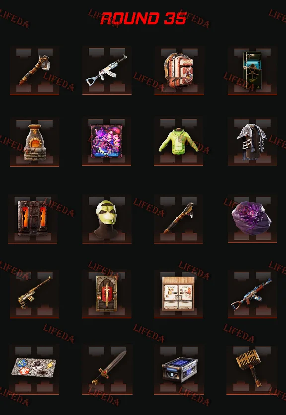 RUST SKINS✦TWITCH DROPS✦Round 35+36+37+38+39✦60 ITEMS🎁