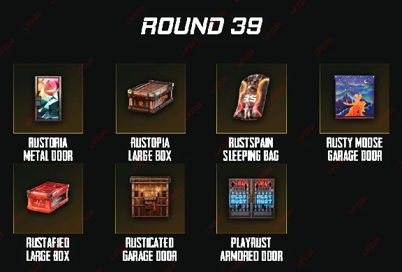 RUST SKINS✦TWITCH DROPS✦Round 35+36+37+38+39✦60 ITEMS🎁