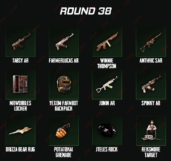 RUST SKINS✦TWITCH DROPS✦Round 35+36+37+38+39✦60 ITEMS🎁
