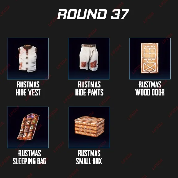 🔥 RUST SKINS✦TWITCH DROPS✦Round 37+38+39✦ 24 ITEMS +🎁