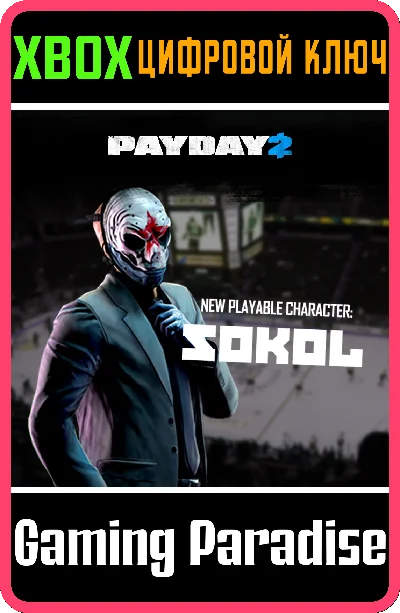 ❗PAYDAY 2: CRIMEWAVE EDITION - The Sokol Character XBOX
