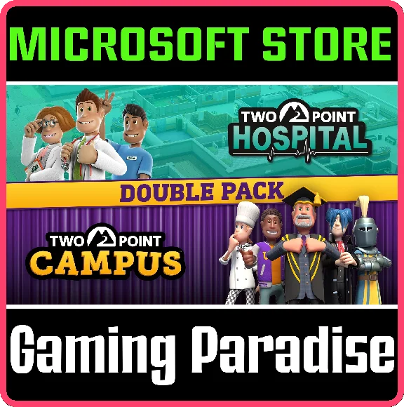 TWO POINT HOSPITAL AND TWO POINT CAMPUS DOUBLE PACK🔑PC