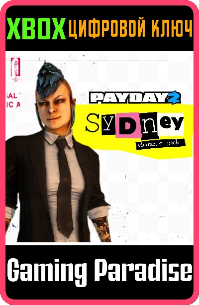 ❗PAYDAY 2: CRIMEWAVE EDITION - Sydney Character ❗XBOX❗