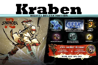 SHINOBI: Art of Vengeance Digital Deluxe Edition steam
