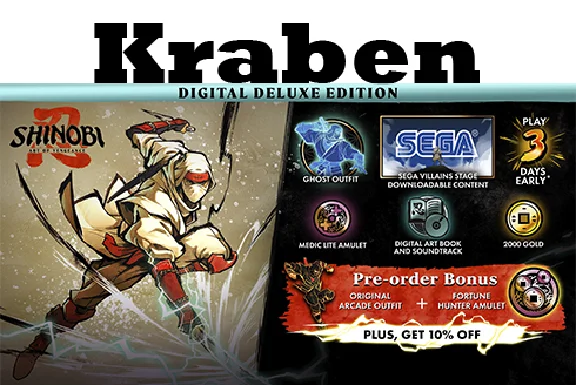 SHINOBI: Art of Vengeance Digital Deluxe Edition steam
