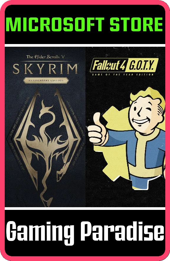 ❗Skyrim Anniversary Edition + Fallout 4 G.O.T.Y ❗PC🔑❗