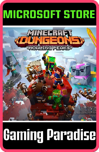 ❗MINECRAFT DUNGEONS: HOWLING PEAKS FOR WINDOWS❗КЛЮЧ