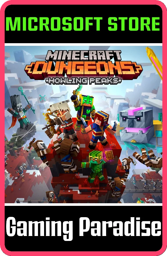 ❗MINECRAFT DUNGEONS: HOWLING PEAKS FOR WINDOWS❗КЛЮЧ