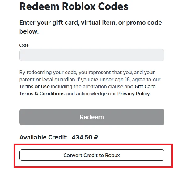 ✔️ROBLOX GIFT CARD 250-10000 ROBUX GLOBAL✔️