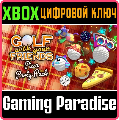 GOLF WITH YOUR FRIENDS - PIZZA PARTY PACK❗XBOX KEY❗