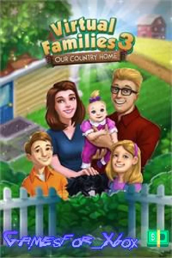 ☀️Virtual Families 3: Our Country Home XBOX💵