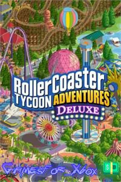 ☀️RollerCoaster Tycoon Adventures Deluxe XBOX💵