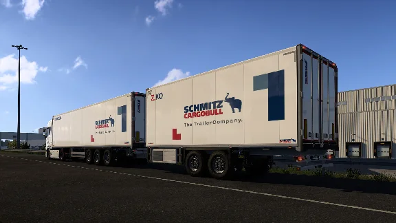 Euro Truck Simulator 2 - Schmitz Trailer Pack DLC STEAM