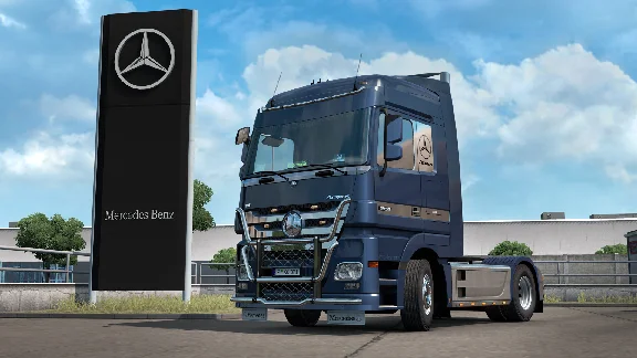Euro Truck Simulator 2 - Actros Tuning Pack DLC STEAM