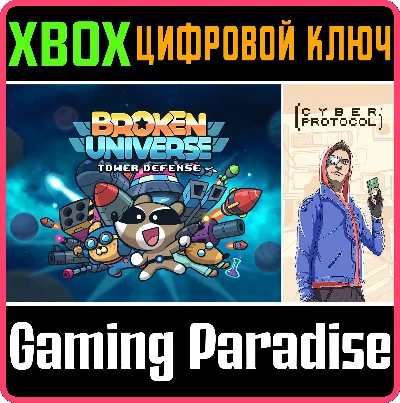 ❗BROKEN UNIVERSE - TOWER DEFENSE + CYBER PROTOCOL🔑XBOX