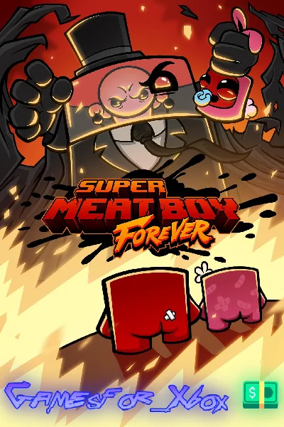 ☀️Super Meat Boy Forever XBOX💵