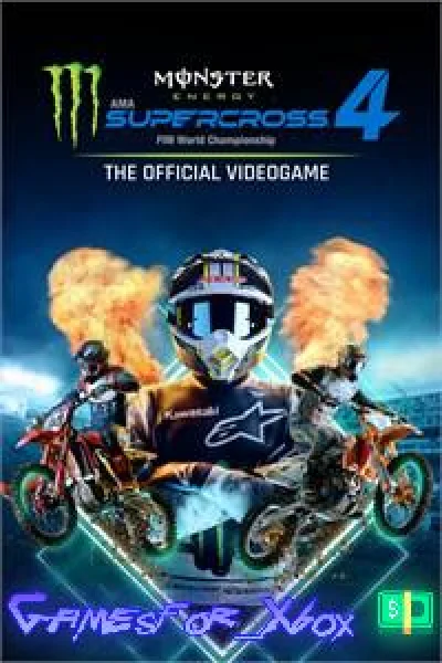 ☀️Monster Energy Supercross 4 - Xbox Series X|S XBOX💵