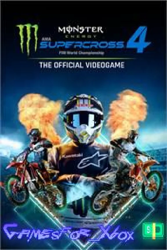 ☀️Monster Energy Supercross 4 - Xbox Series X|S XBOX💵