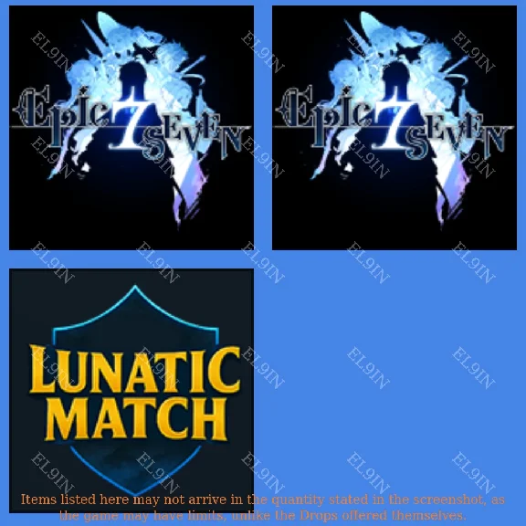 💡Epic Seven🥇Twitch Drops⚜️3 items + 🎁