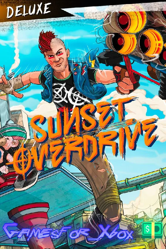 ☀️Sunset Overdrive Deluxe Edition XBOX💵