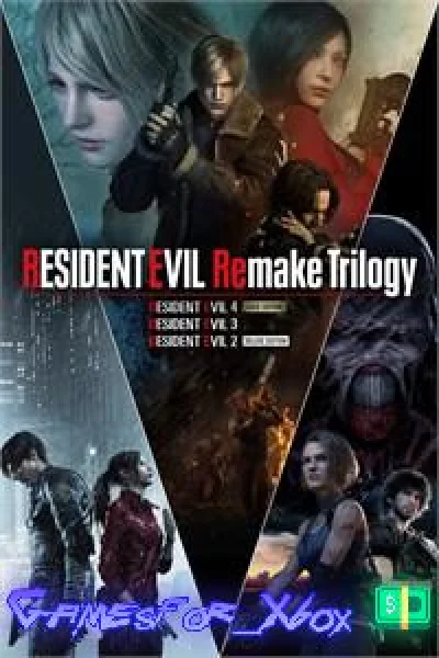 ☀️Resident Evil Remake Trilogy XBOX💵