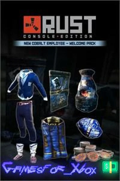 ☀️Rust Console Edition - New Cobalt Employee XBOX💵DLC