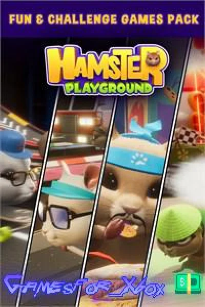 ☀️Hamster Playground - Fun & Challenge Games XBOX💵DLC