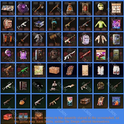 🥇Rust🥇Twitch Drops🔥59 items + 🎁