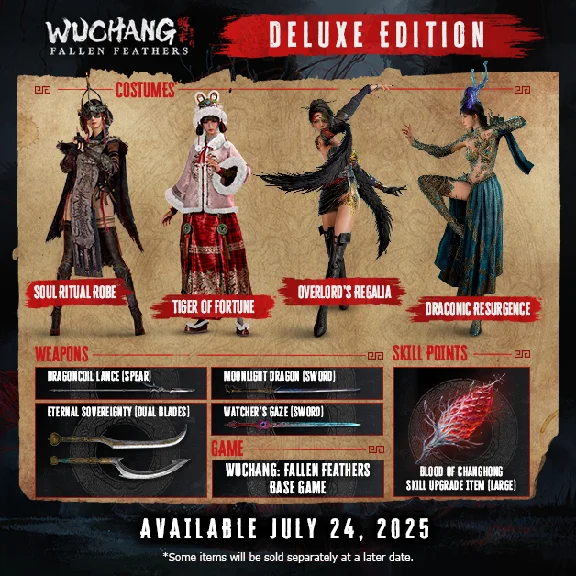 🟢🔥WUCHANG: FALLEN FEATHERS DELUXE EDITION🌍XBOX X|S