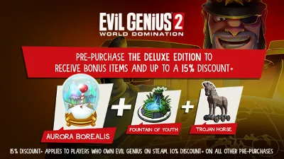 Evil Genius 2: World Domination Deluxe | Steam | AUTO-GUARD 24/7