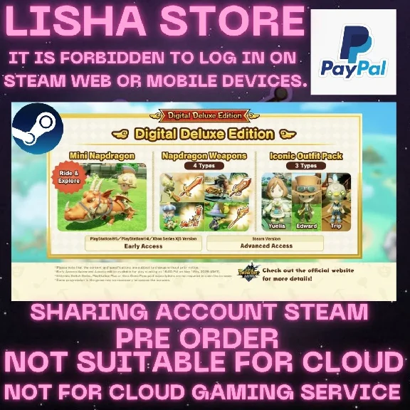 FANTASY LIFE i The Girl Who Steals Time Deluxe Paypal