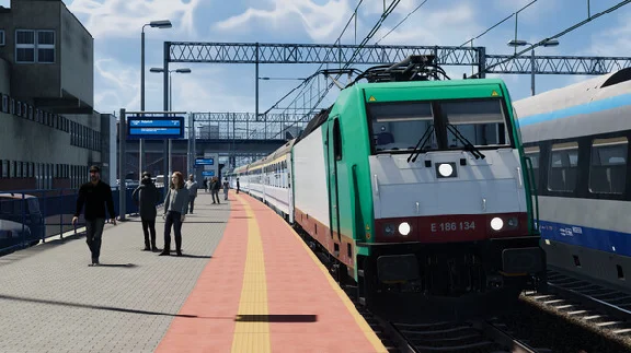 SimRail - The Railway Simulator: Lodz - Warsaw✅STEAM