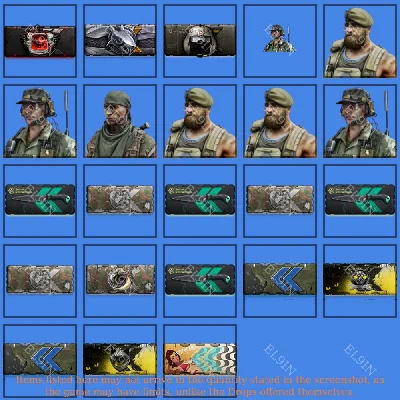 💫Warface💥Twitch Drops🏅23 items + 🎁