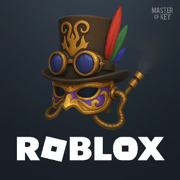Roblox🔑: Mardi Gras Steampunk Mask Drop #4⭐️