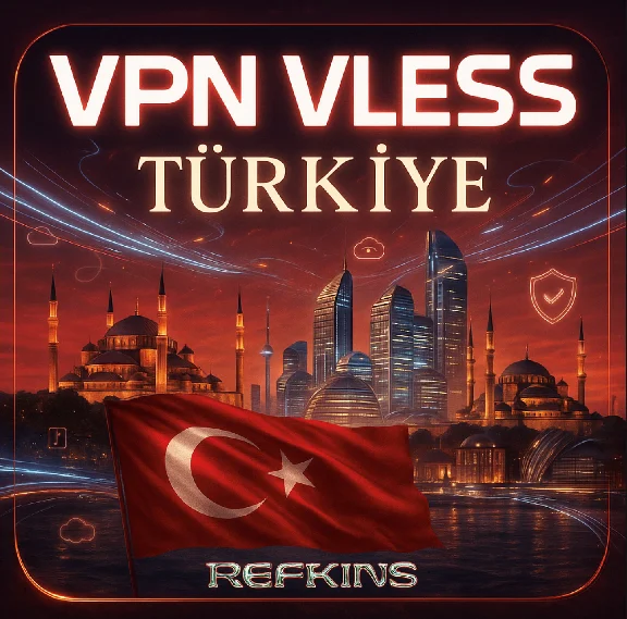 VPN VLESS TURKEY PERSONAL • AUTODELIVERY 24/7 • 0% FEE