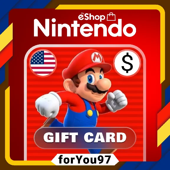 🍑КЛЮЧ NINTENDO 5✦10✦20✦30✦40✦50✦70✦100$ USD✦США🔑АВТО