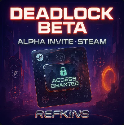 DEADLOCK BETA•ALPHA INVITE STEAM | 0% FEE
