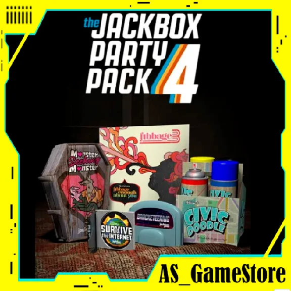 ⚫️The Jackbox Party Pack 4 | PC Epic Games EGS ⚫️