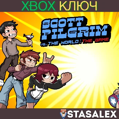 SCOTT PILGRIM VS THE WORLD THE GAME COMPLETE XBOX🔑КЛЮЧ