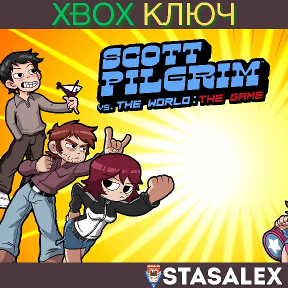 SCOTT PILGRIM VS THE WORLD THE GAME COMPLETE XBOX🔑КЛЮЧ