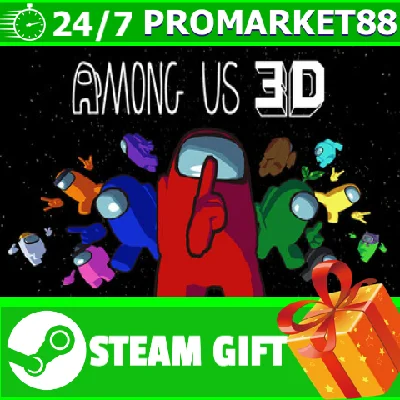 ⭐️ВСЕ СТРАНЫ+РОССИЯ⭐️ Among Us 3D STEAM GIFT