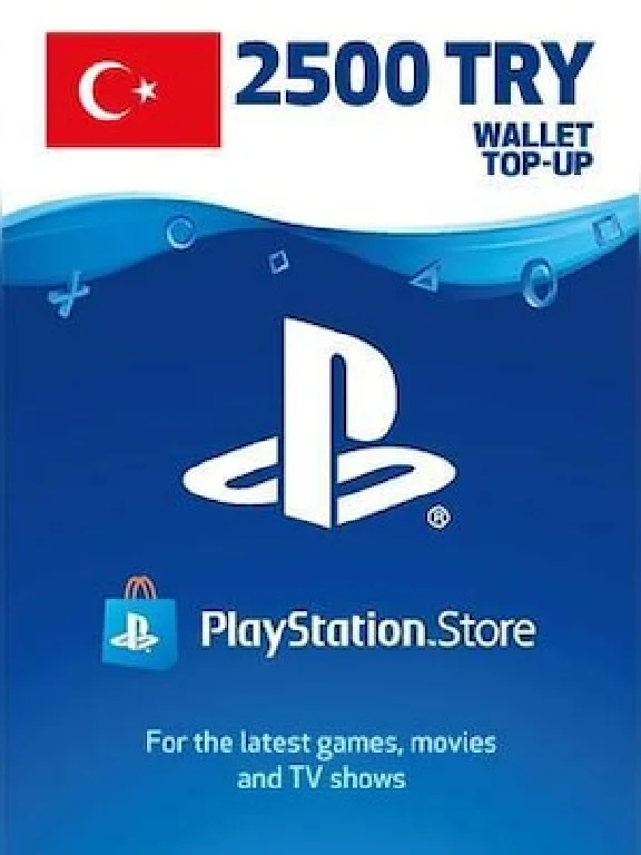 PSN Gift Card Turkey 2500 TL – Auto Delivery