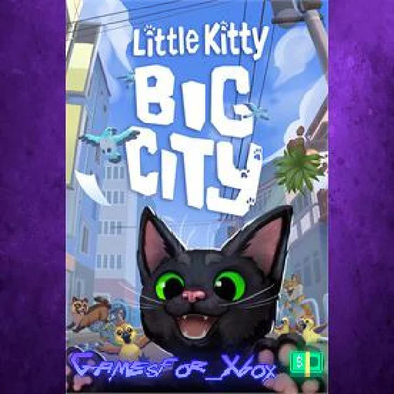 ☀️Little Kitty, Big City XBOX💵