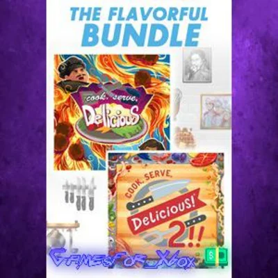 Cook, Serve, Delicious! 1/2 Bundle! XBOX