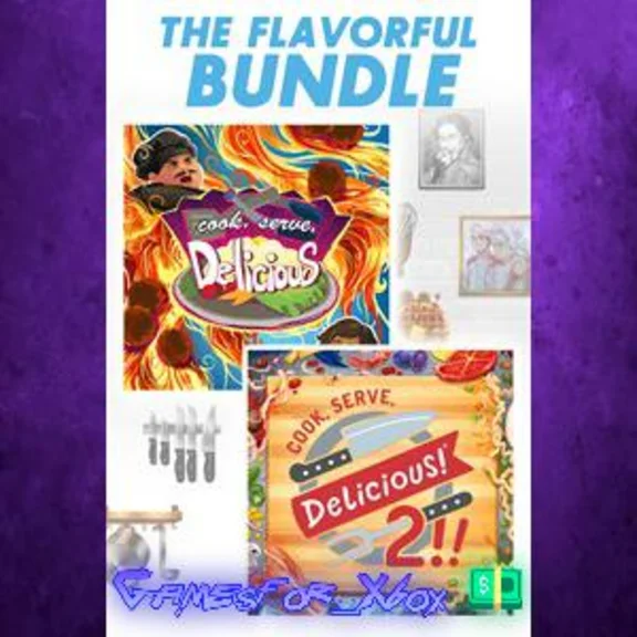 Cook, Serve, Delicious! 1/2 Bundle! XBOX