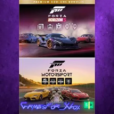 Forza Motorsport and Forza Horizon 5 Premium Add-Ons Bu